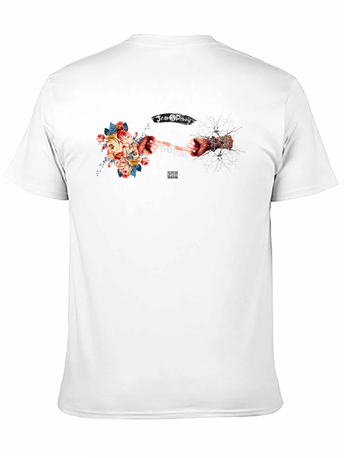 Jean Perry Emotions Graphic T-Shirt - Black