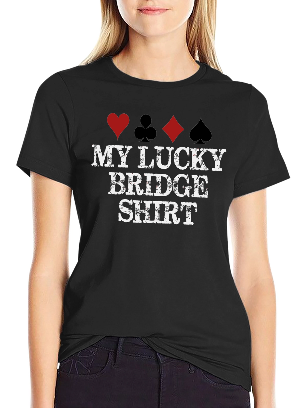 Lucky Bridge Card Game T-Shirt