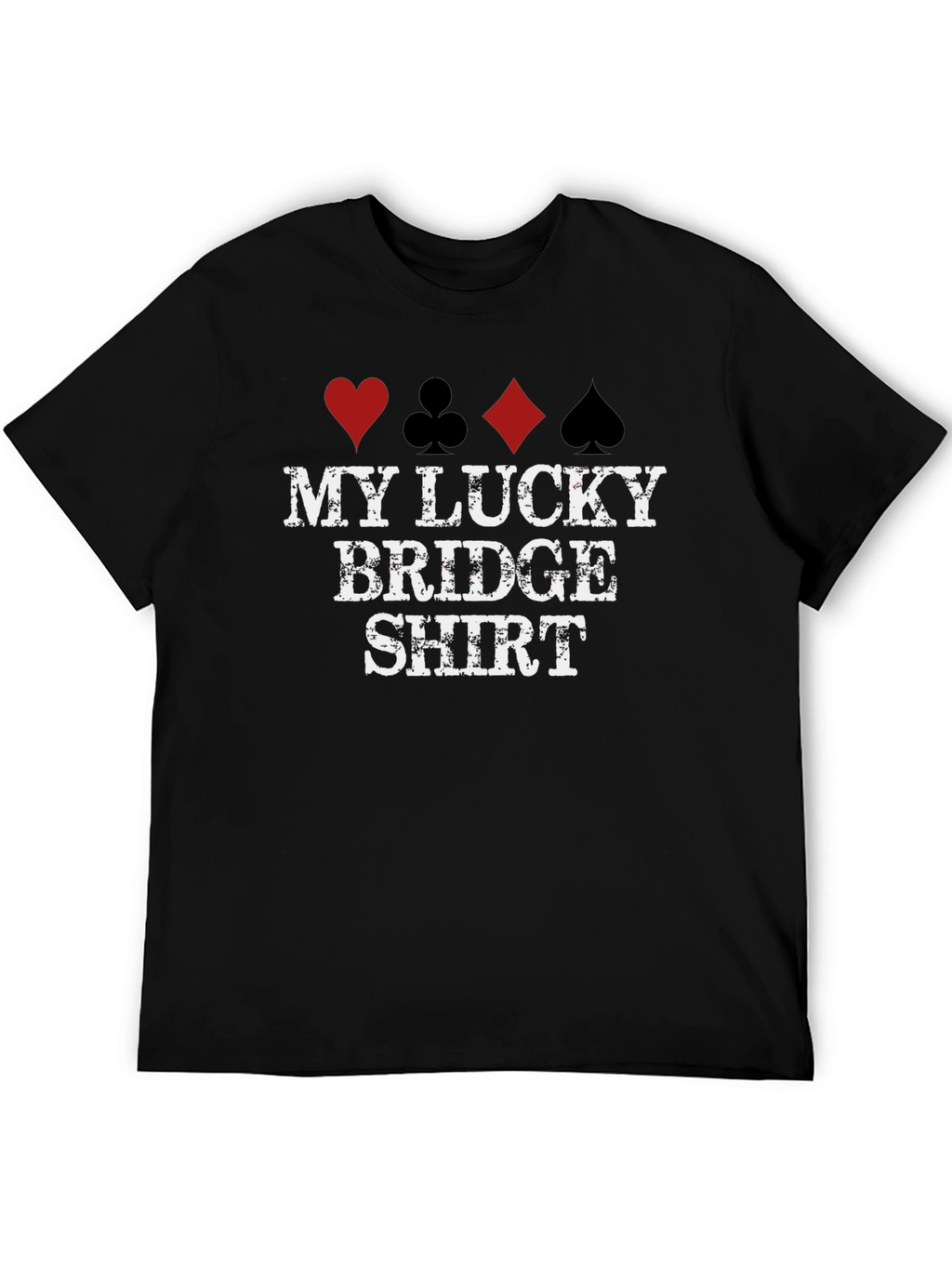 Lucky Bridge Card Game T-Shirt