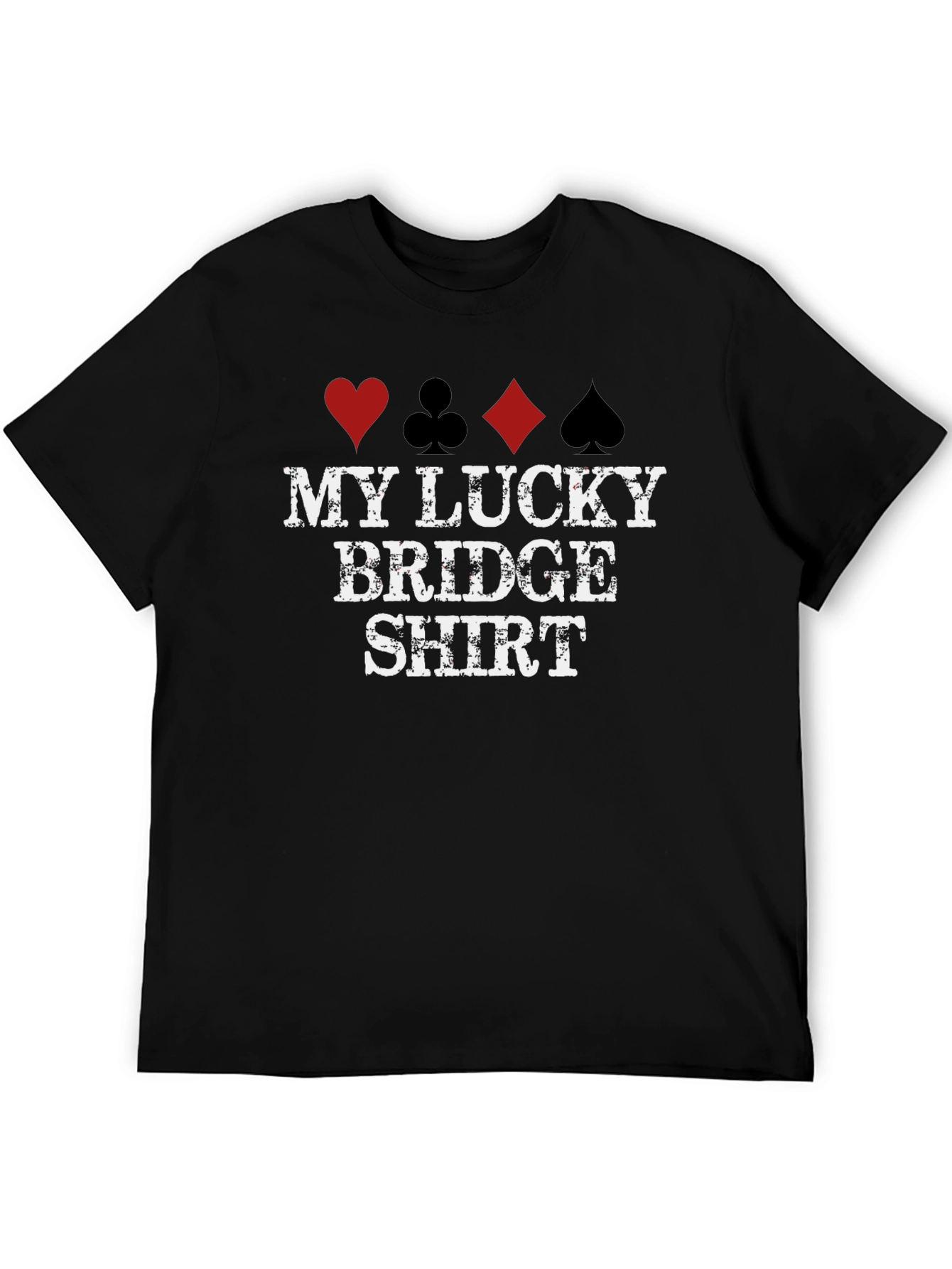 Lucky Bridge Card Game T-Shirt