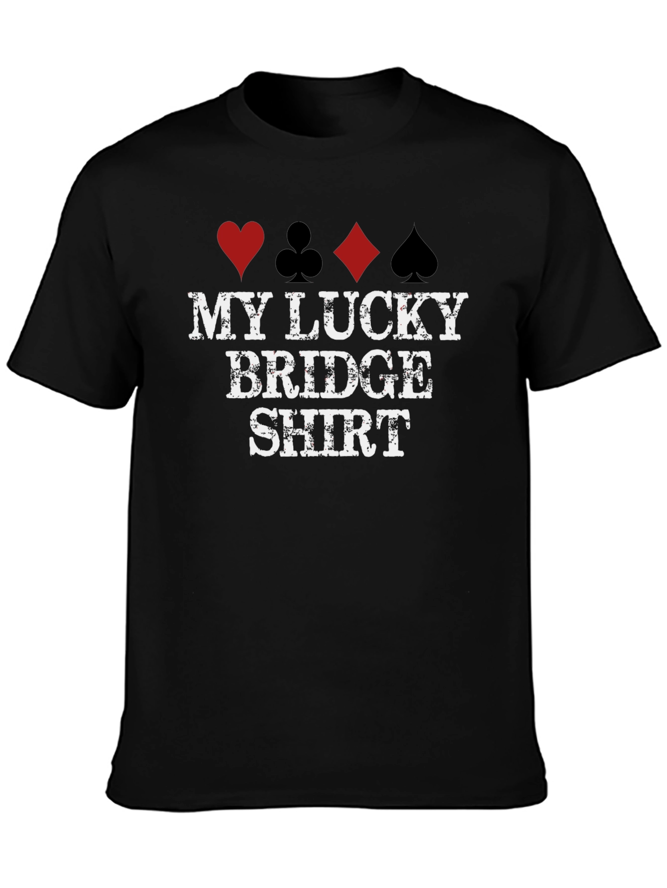 Lucky Bridge Card Game T-Shirt