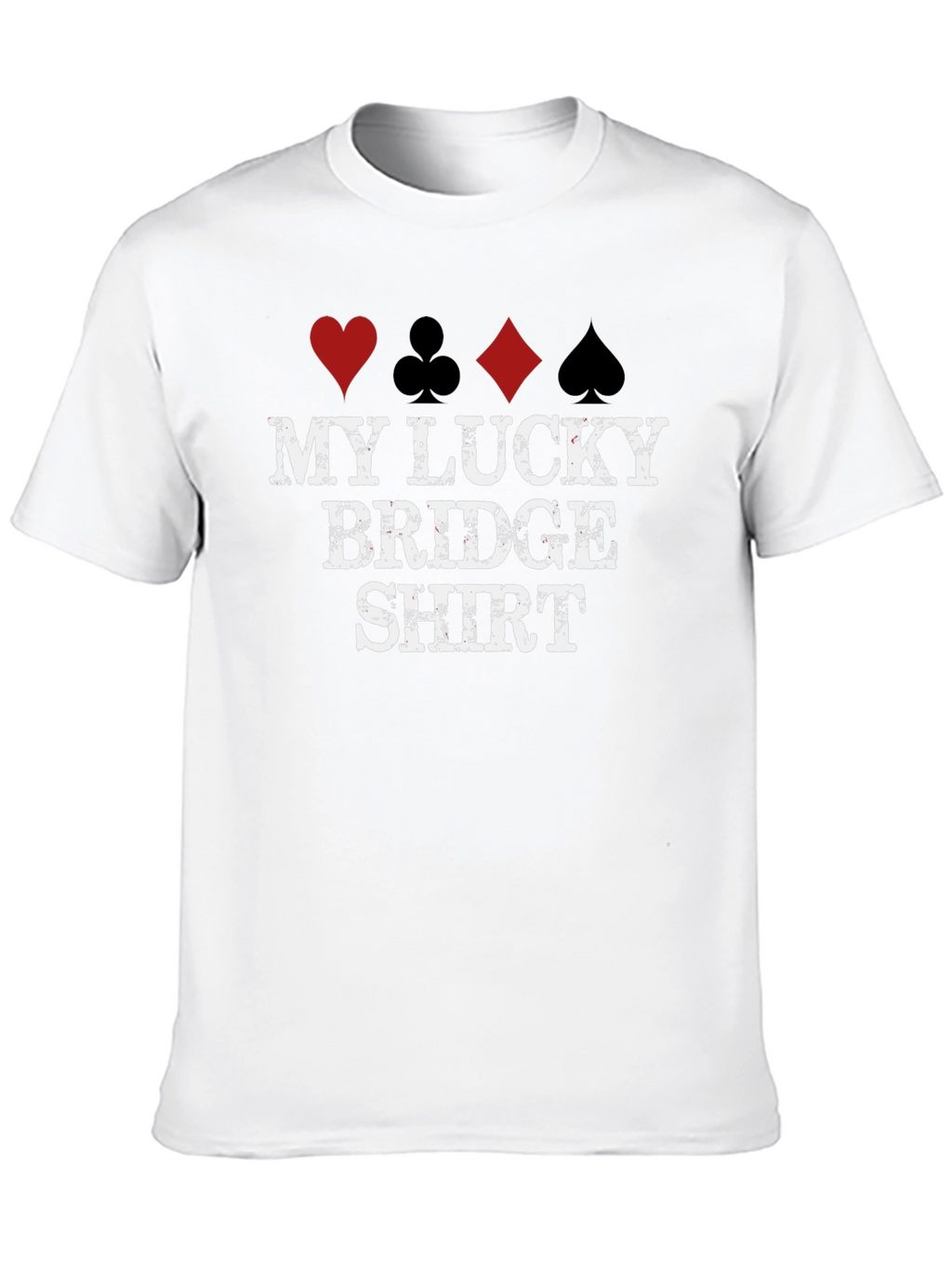 Lucky Bridge Card Game T-Shirt