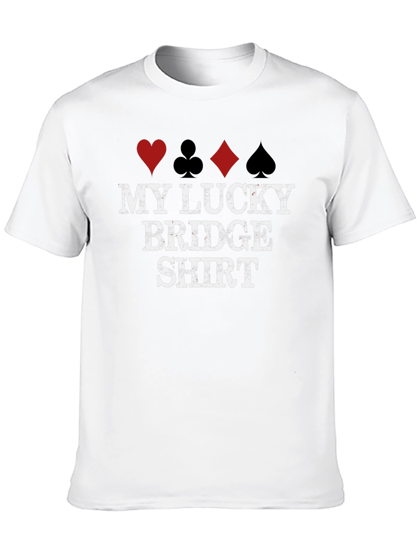 Lucky Bridge Card Game T-Shirt