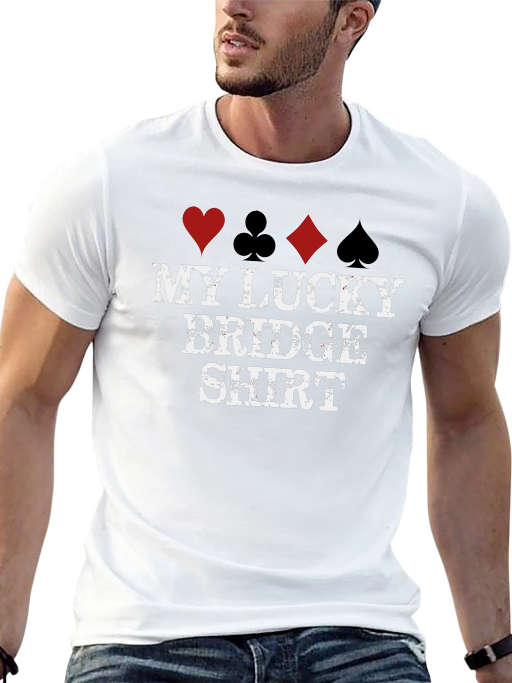 Lucky Bridge Card Game T-Shirt