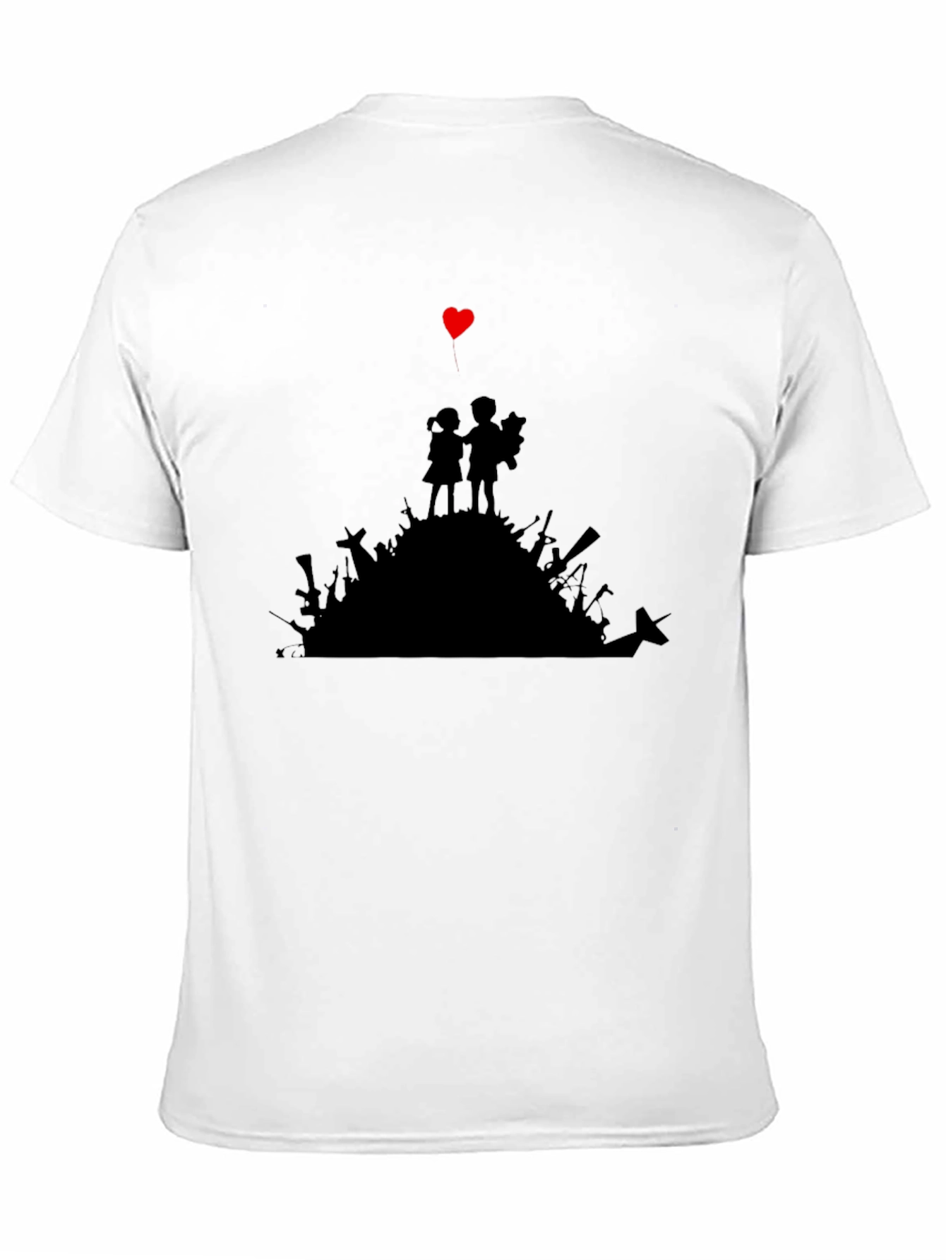 Banksy Inspired Silhouette T-Shirt