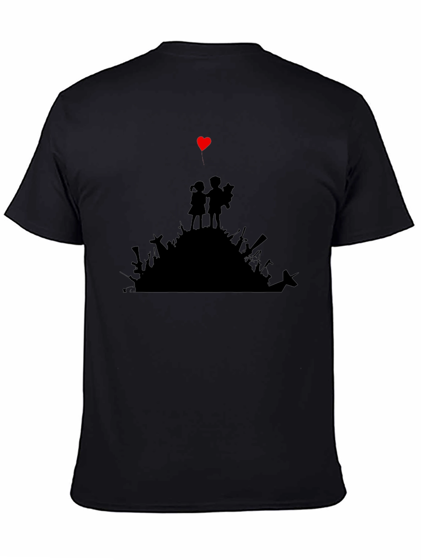 Banksy Inspired Silhouette T-Shirt