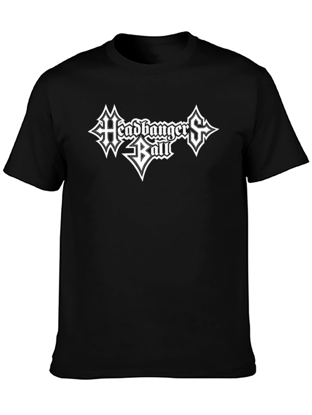 Headbangers Ball Black T-Shirt - Metal Music Tee
