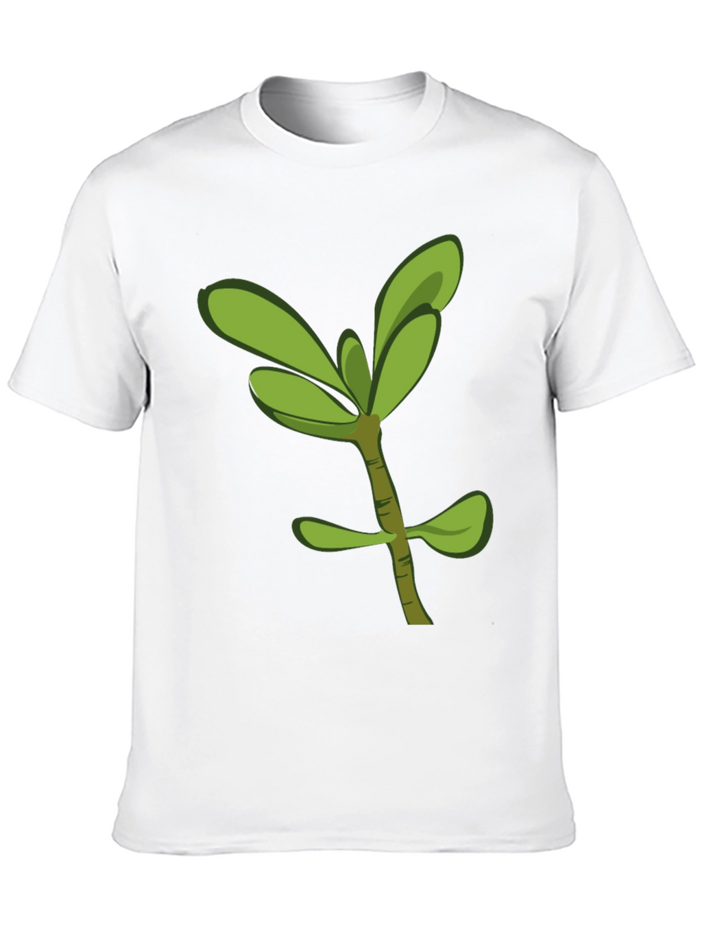 Green Sprout Graphic T-Shirt - Casual Style