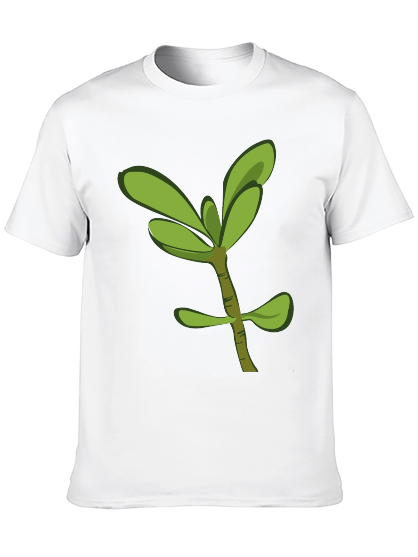 Green Sprout Graphic T-Shirt - Casual Style
