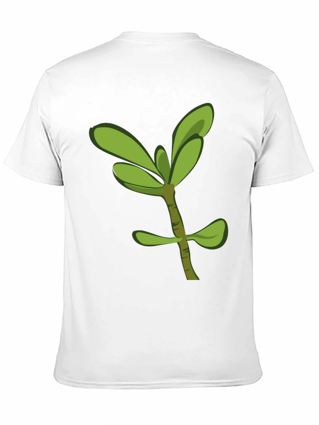 Green Sprout Graphic T-Shirt - Casual Style