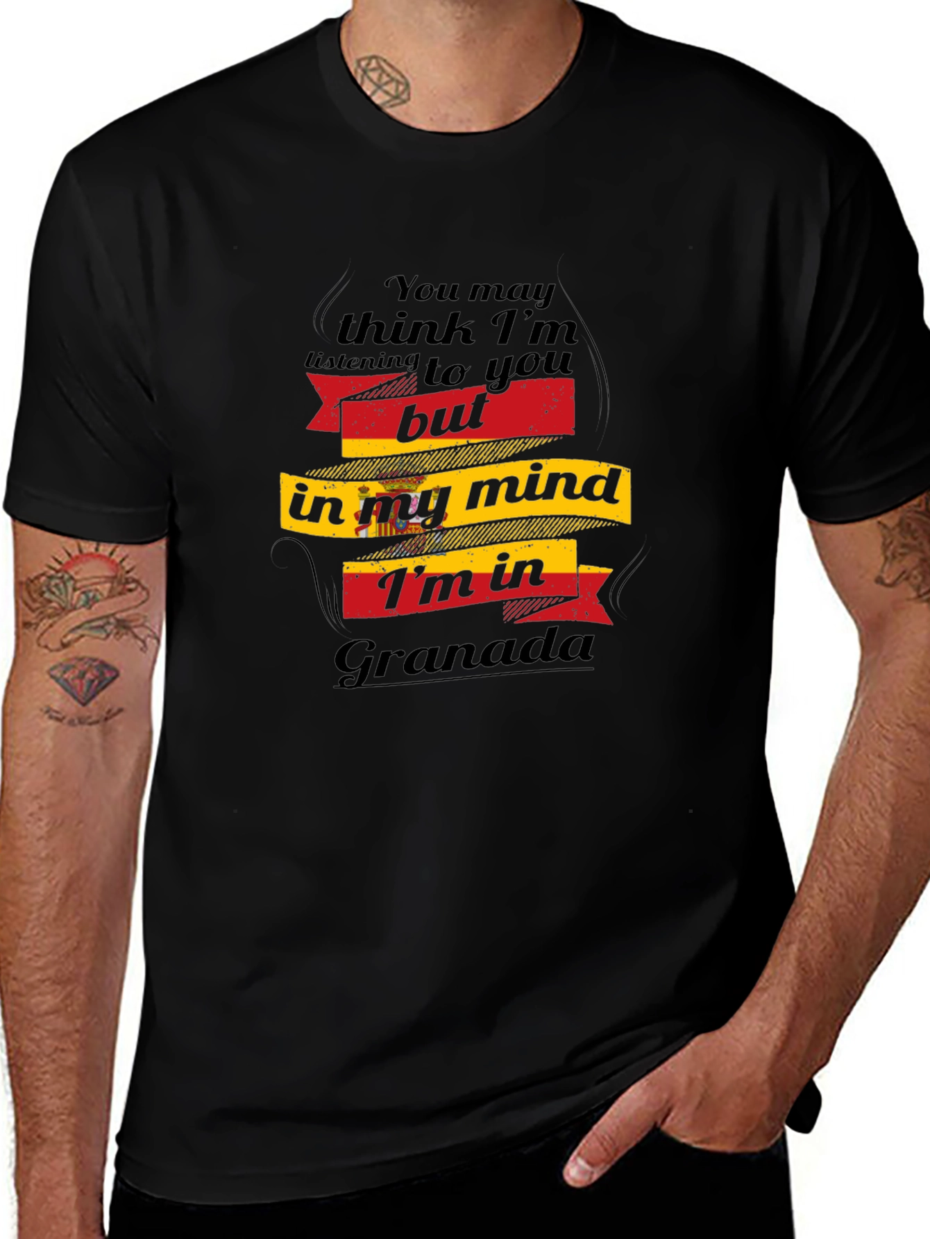 Granada Mind T-Shirt - Spain Travel Tee