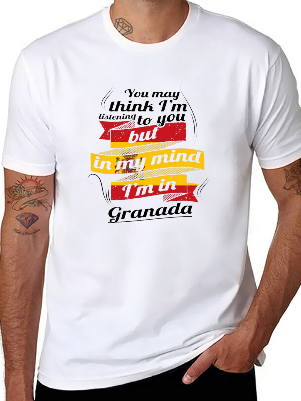 Granada Mind T-Shirt - Spain Travel Tee