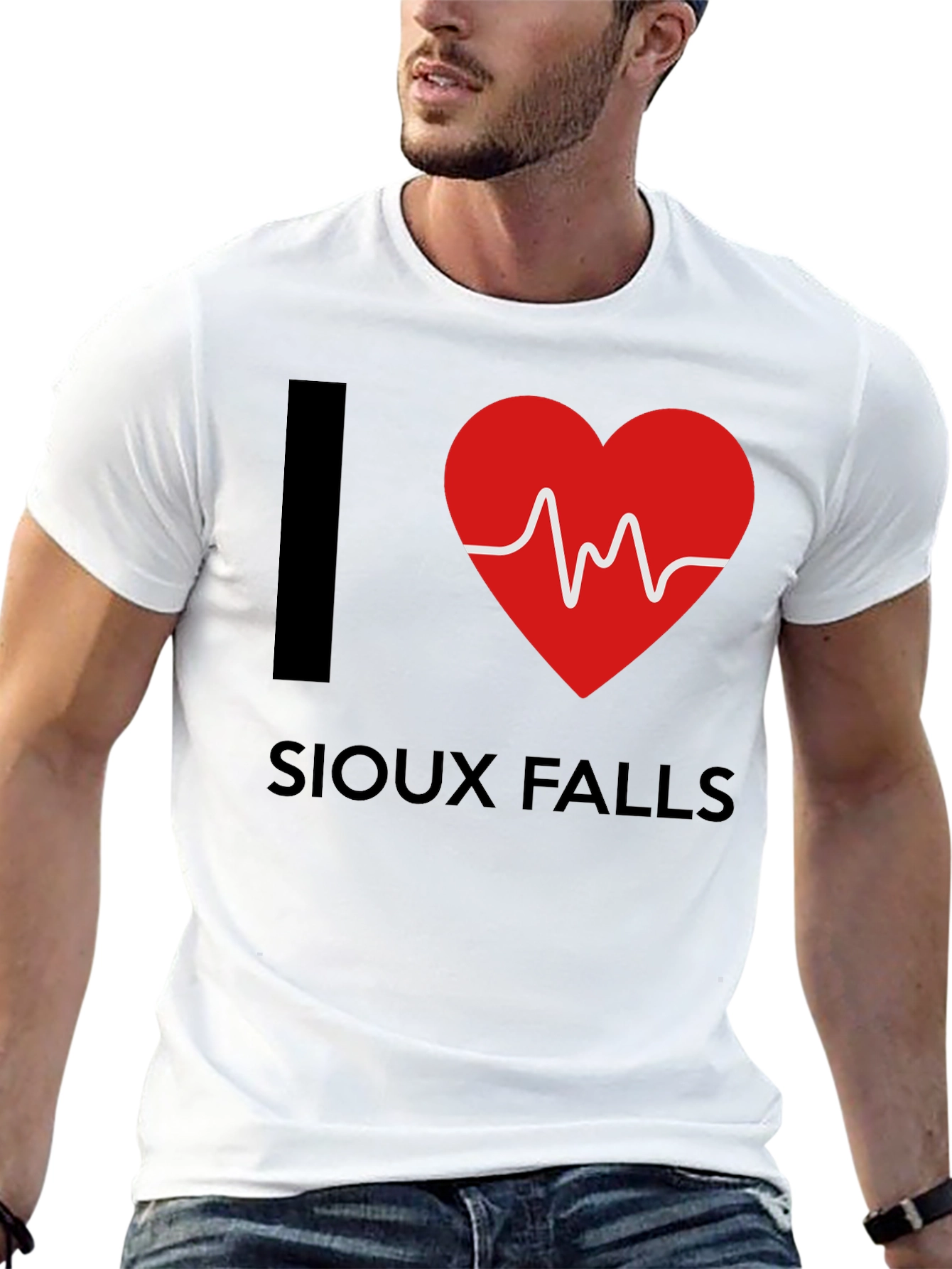 I Heart Sioux Falls Graphic Tee