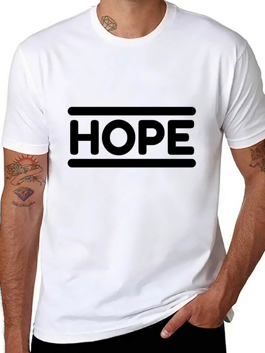 HOPE Graphic T-Shirt - Classic Fit Everyday Wear
