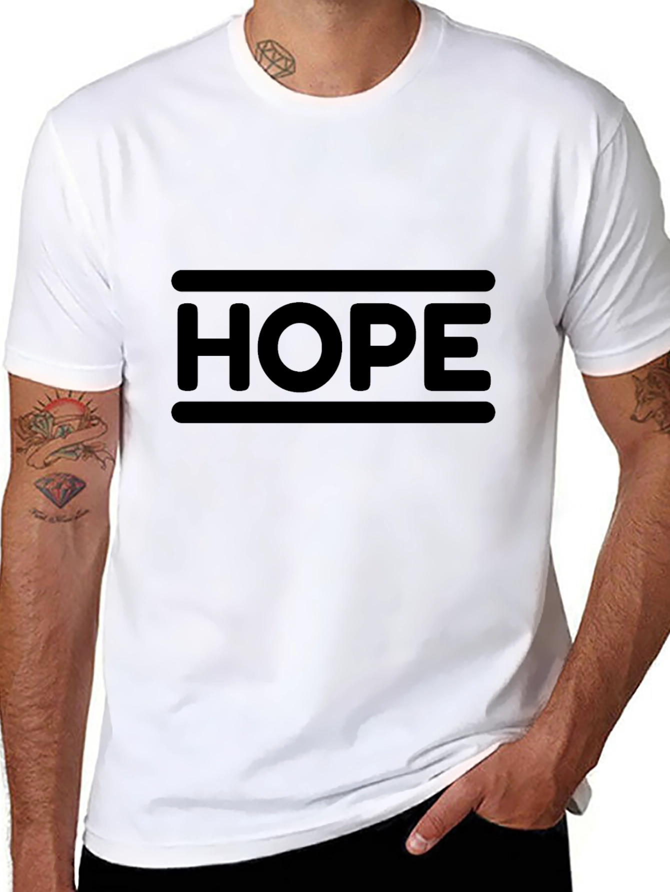 HOPE Graphic T-Shirt - Classic Fit Everyday Wear