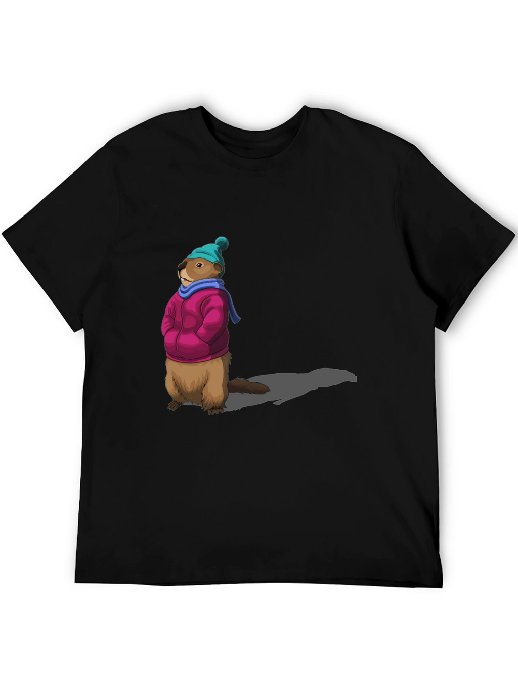 Groundhog Day T-Shirt - Winter Ready Marmot Tee