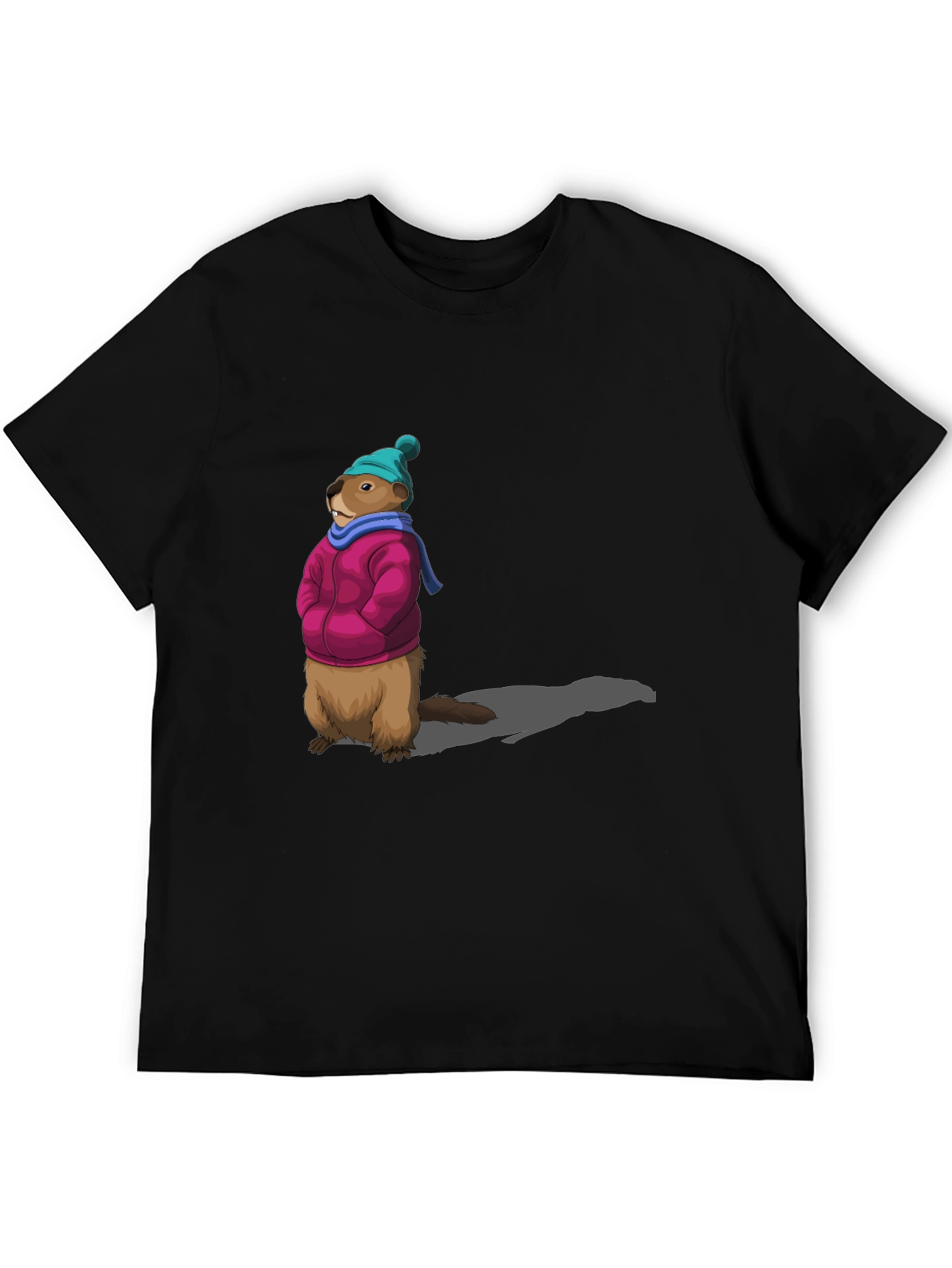 Groundhog Day T-Shirt - Winter Ready Marmot Tee
