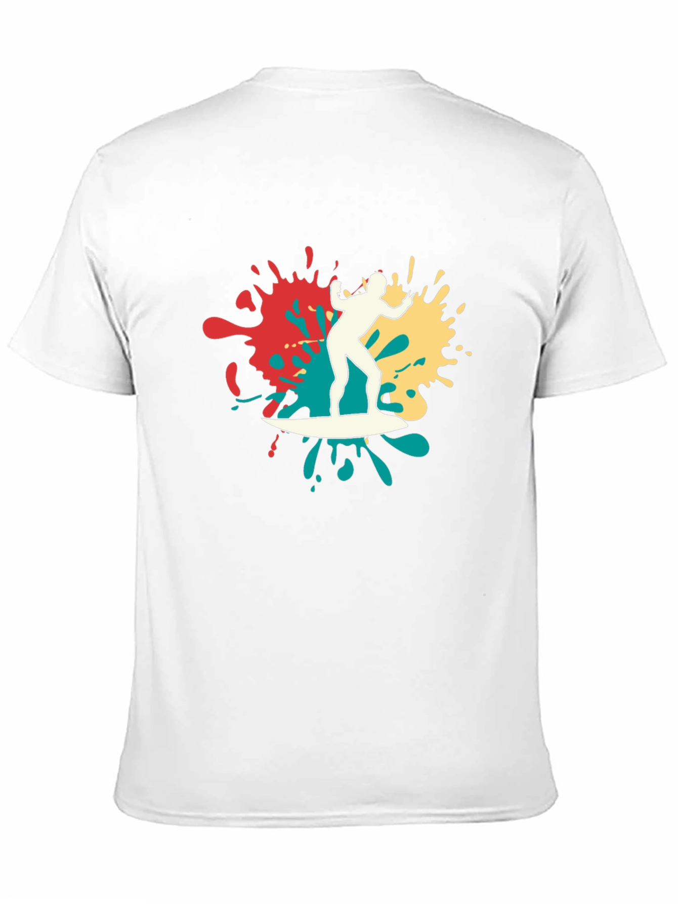 Surfer Graphic Tee - Mens Black T-Shirt