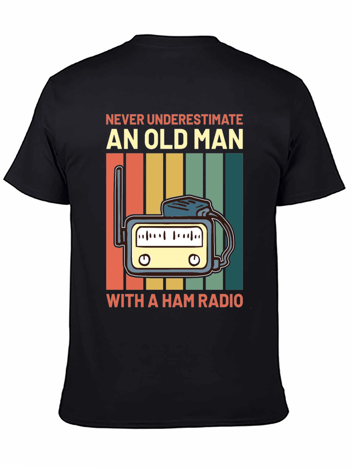Ham Radio Old Man T-Shirt - Funny Amateur Radio Tee
