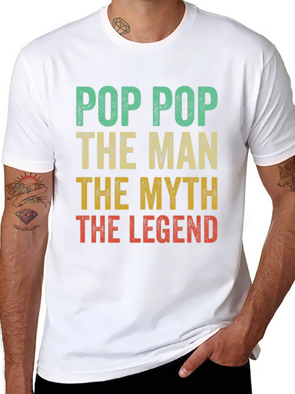Pop Pop The Man The Myth The Legend T-Shirt