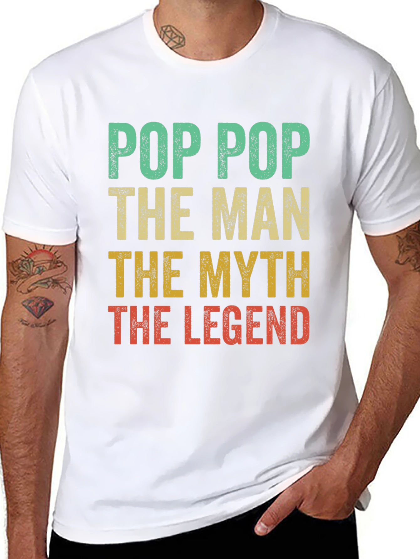 Pop Pop The Man The Myth The Legend T-Shirt