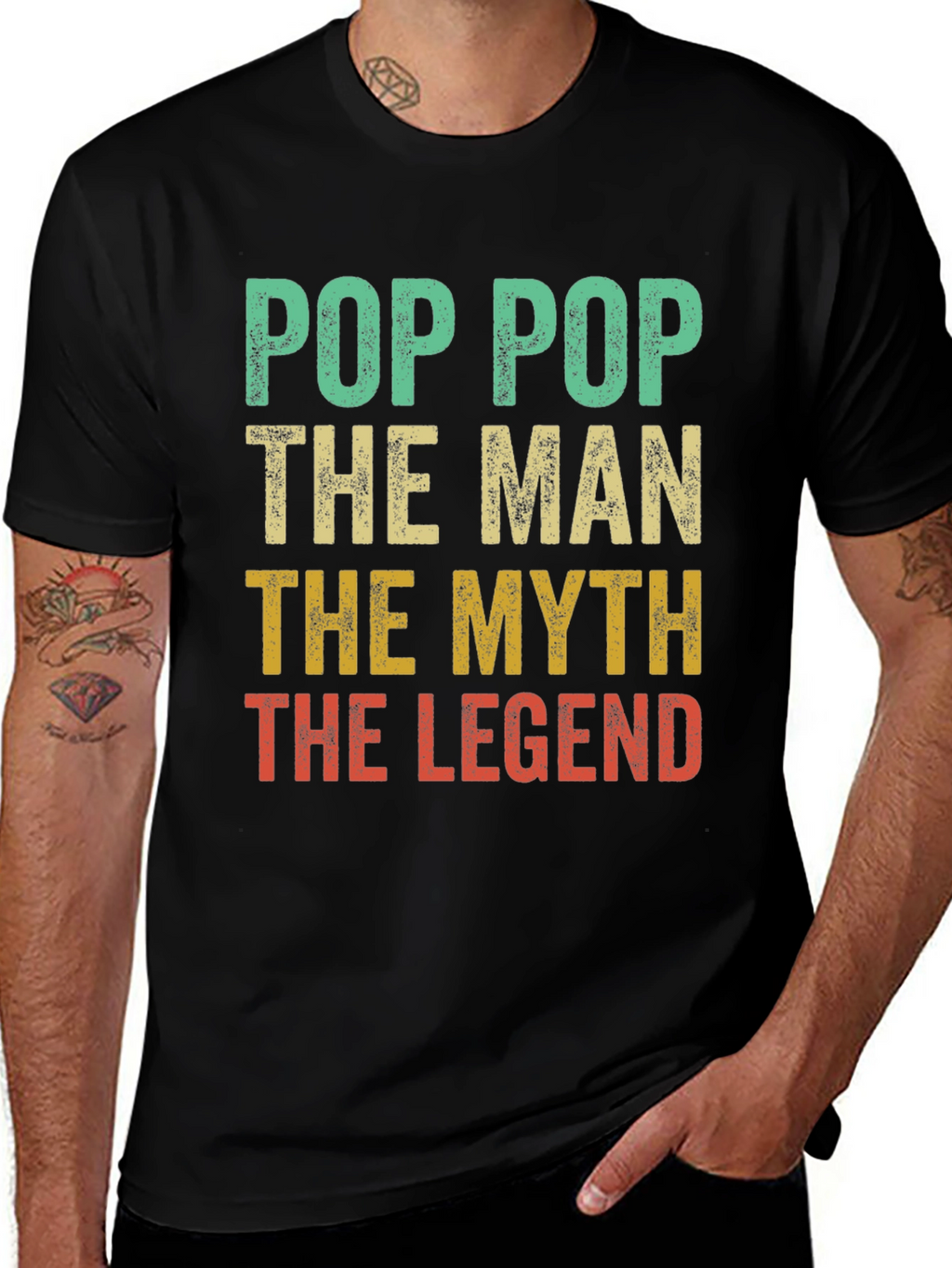 Pop Pop The Man The Myth The Legend T-Shirt