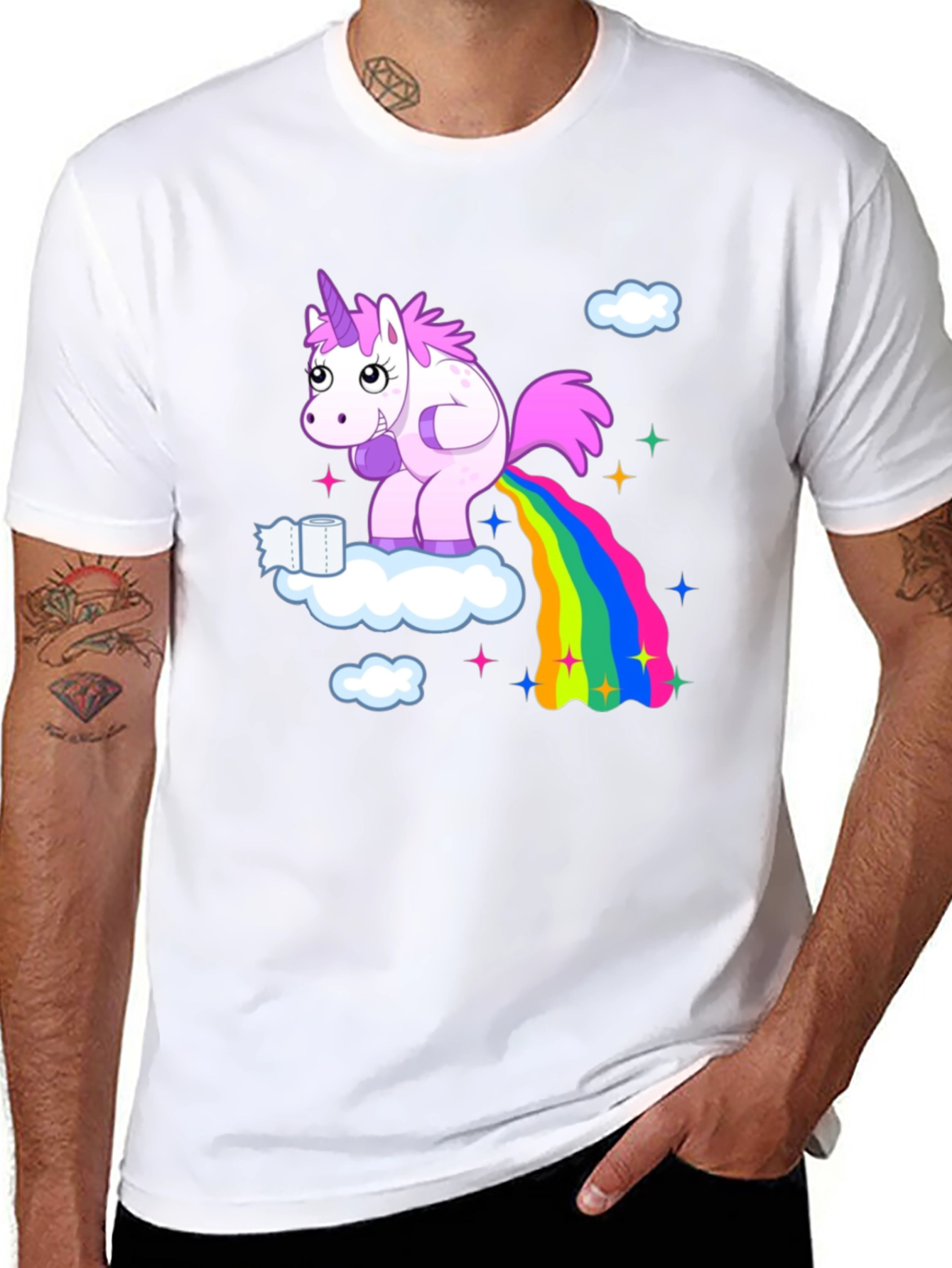 Unicorn Rainbow Humor T-Shirt