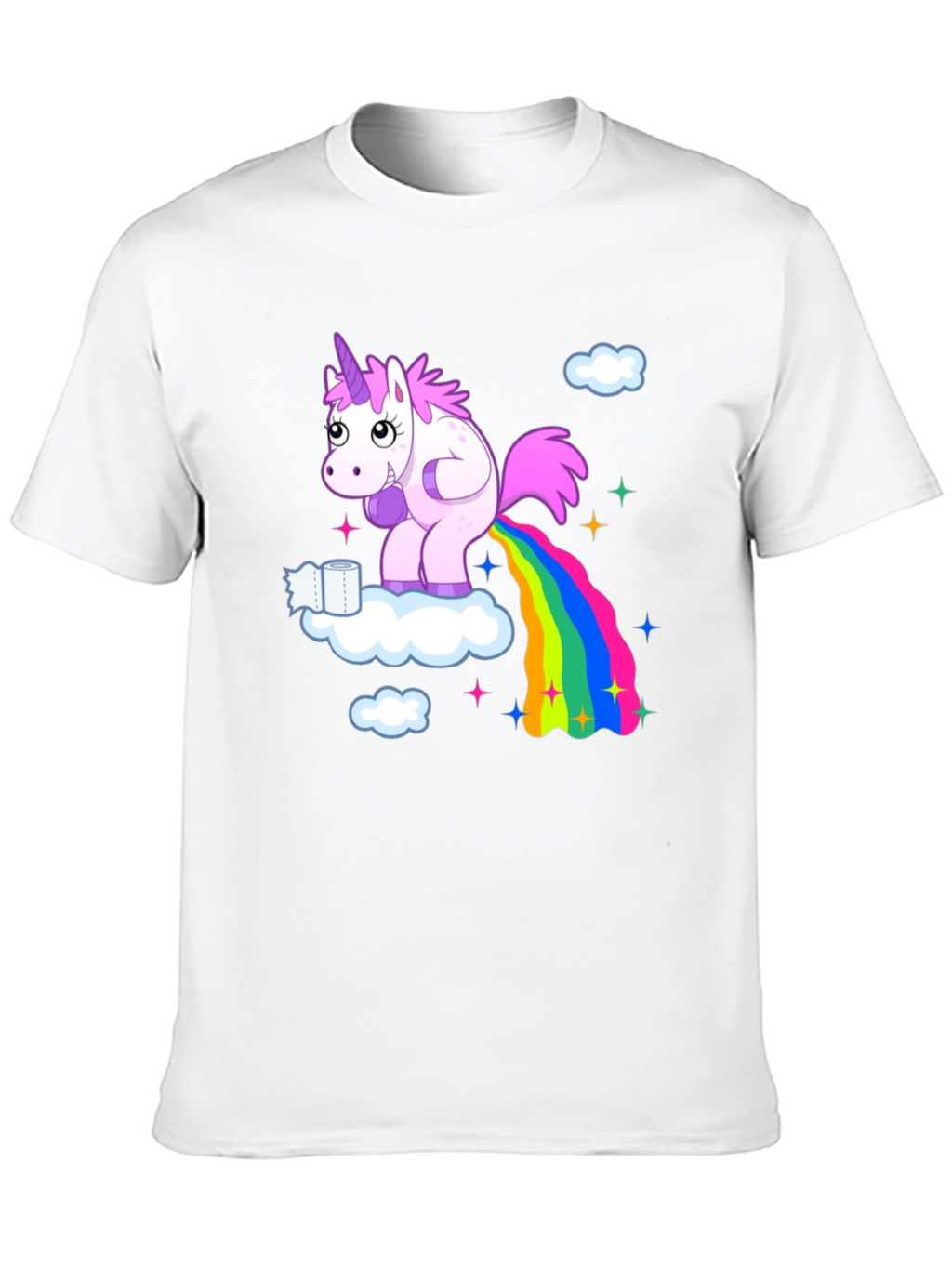 Unicorn Rainbow Humor T-Shirt