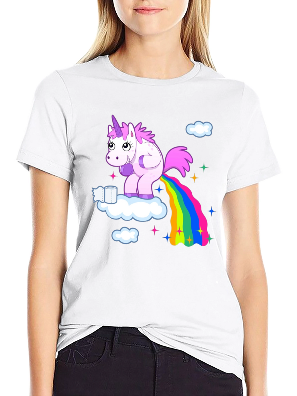 Unicorn Rainbow Humor T-Shirt