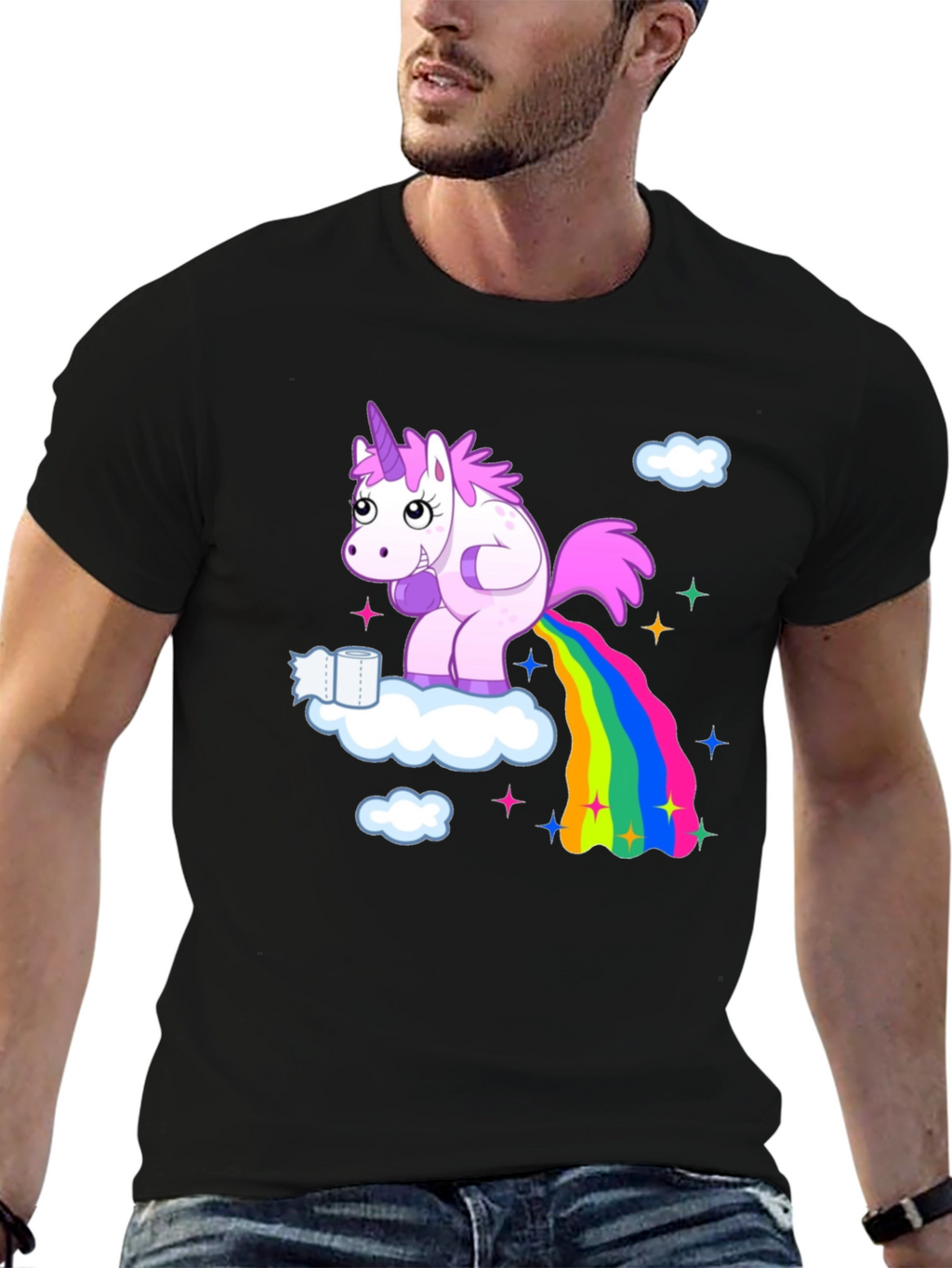 Unicorn Rainbow Humor T-Shirt