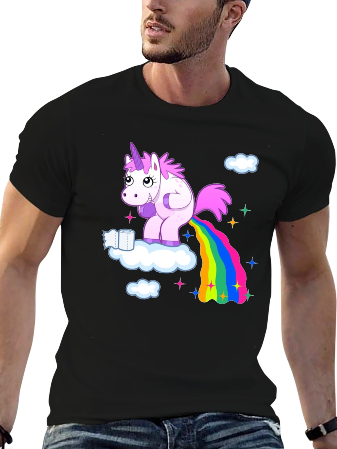 Unicorn Rainbow Humor T-Shirt