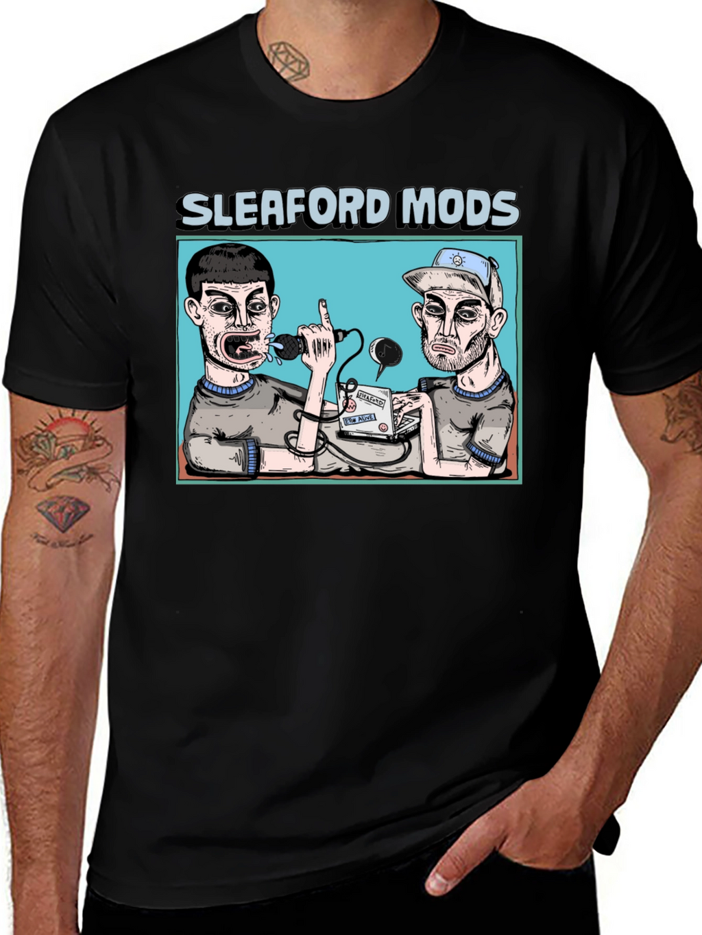 Sleaford Mods Graphic T-Shirt