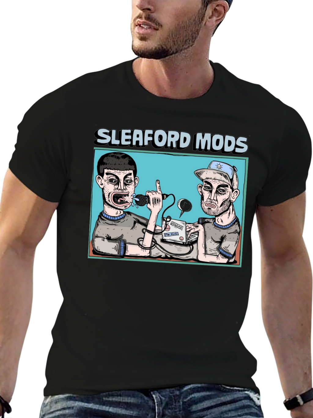 Sleaford Mods Graphic T-Shirt