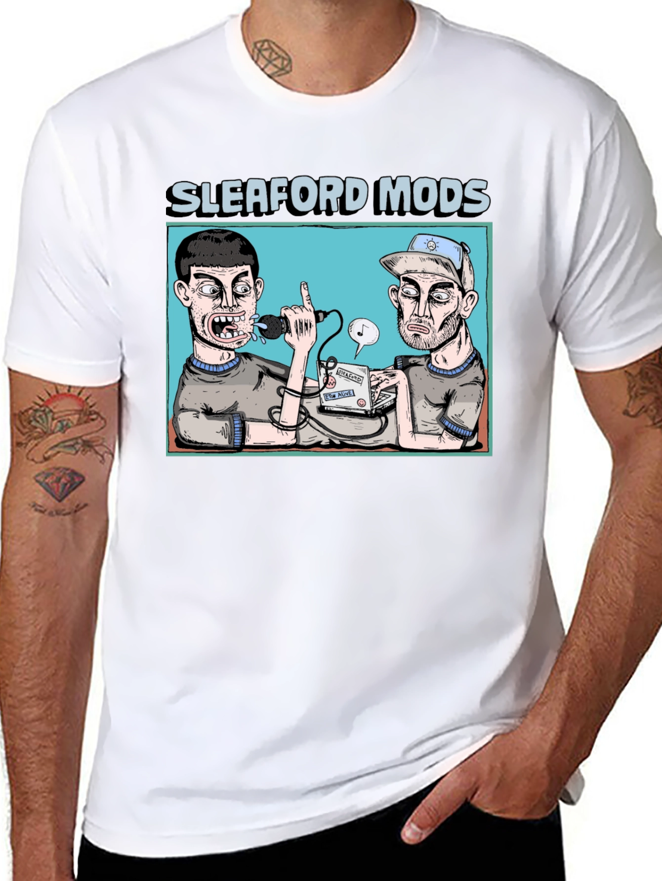 Sleaford Mods Graphic T-Shirt