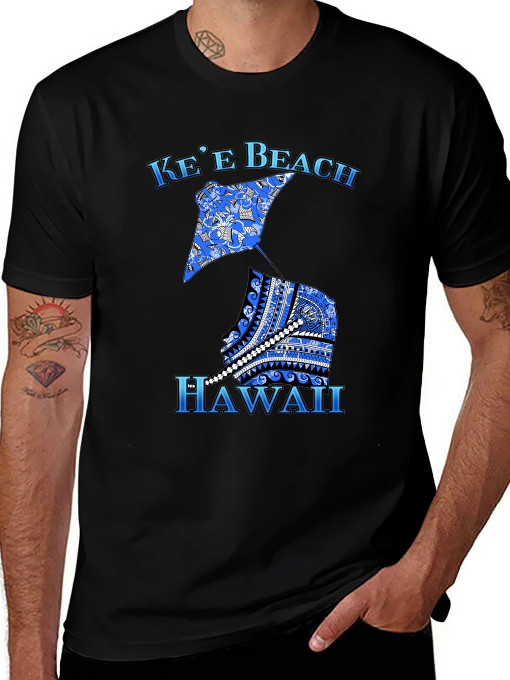 Kee Beach Hawaii Graphic Tee