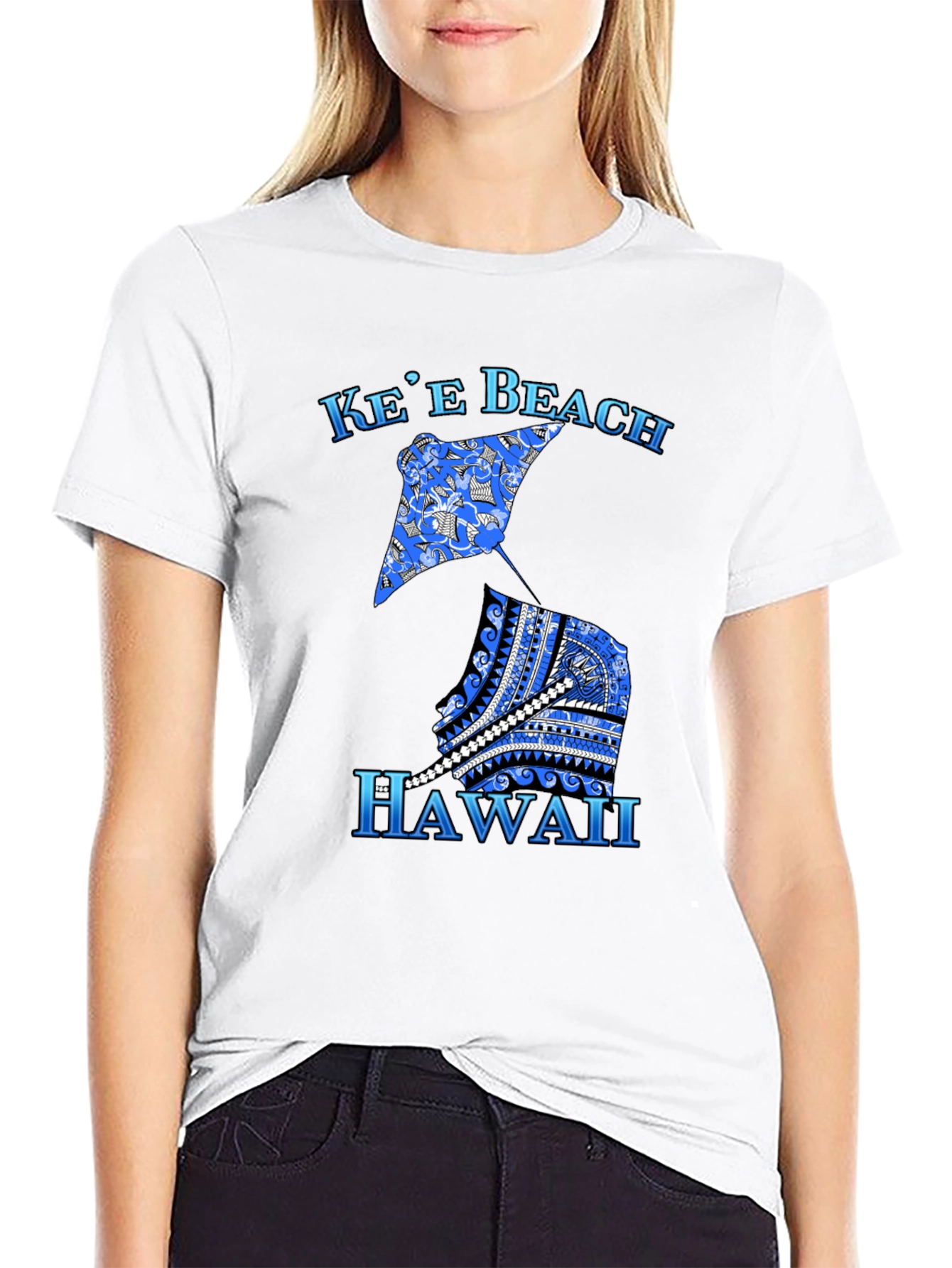 Kee Beach Hawaii Graphic Tee