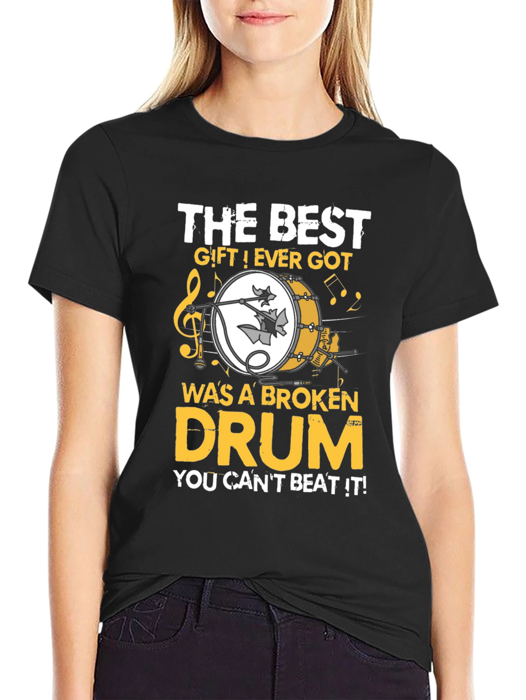 The Best Gift Broken Drum T-Shirt