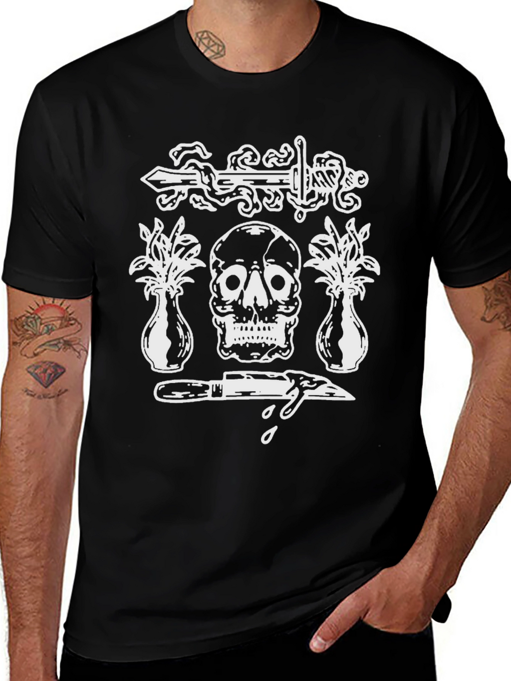 Skull & Dagger Graphic Tee