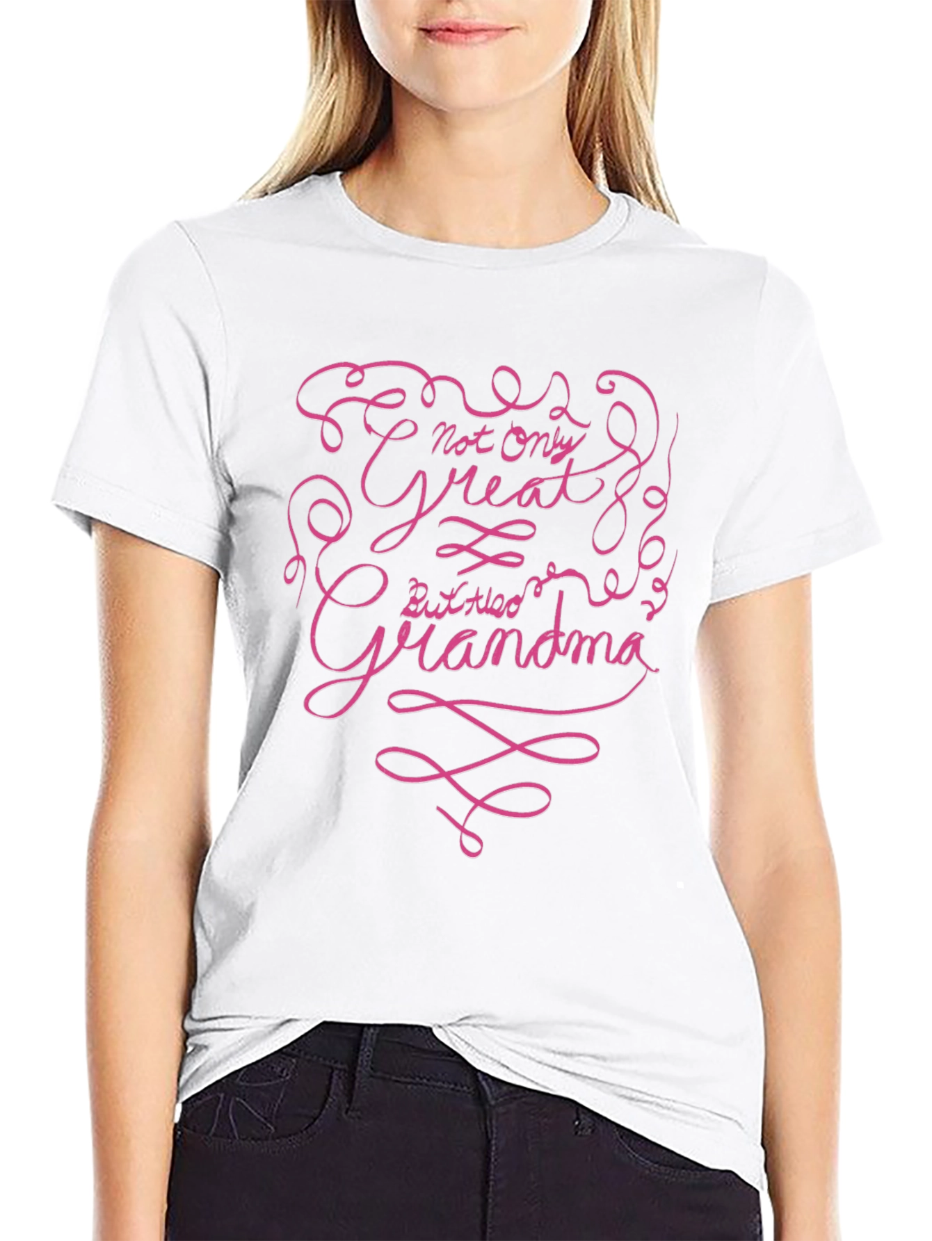 Great Grandma Graphic Tee - Black