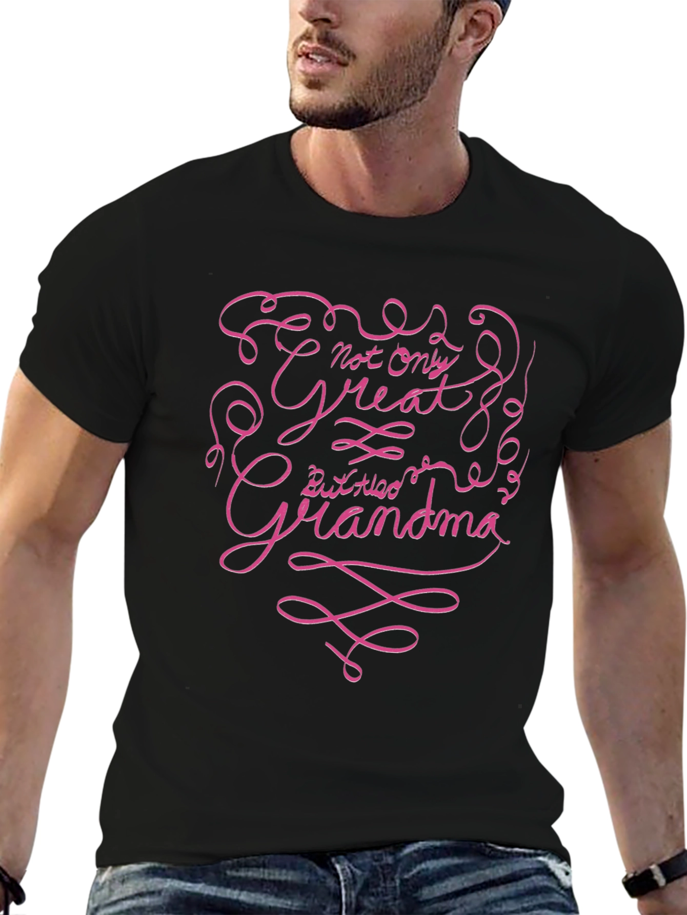 Great Grandma Graphic Tee - Black