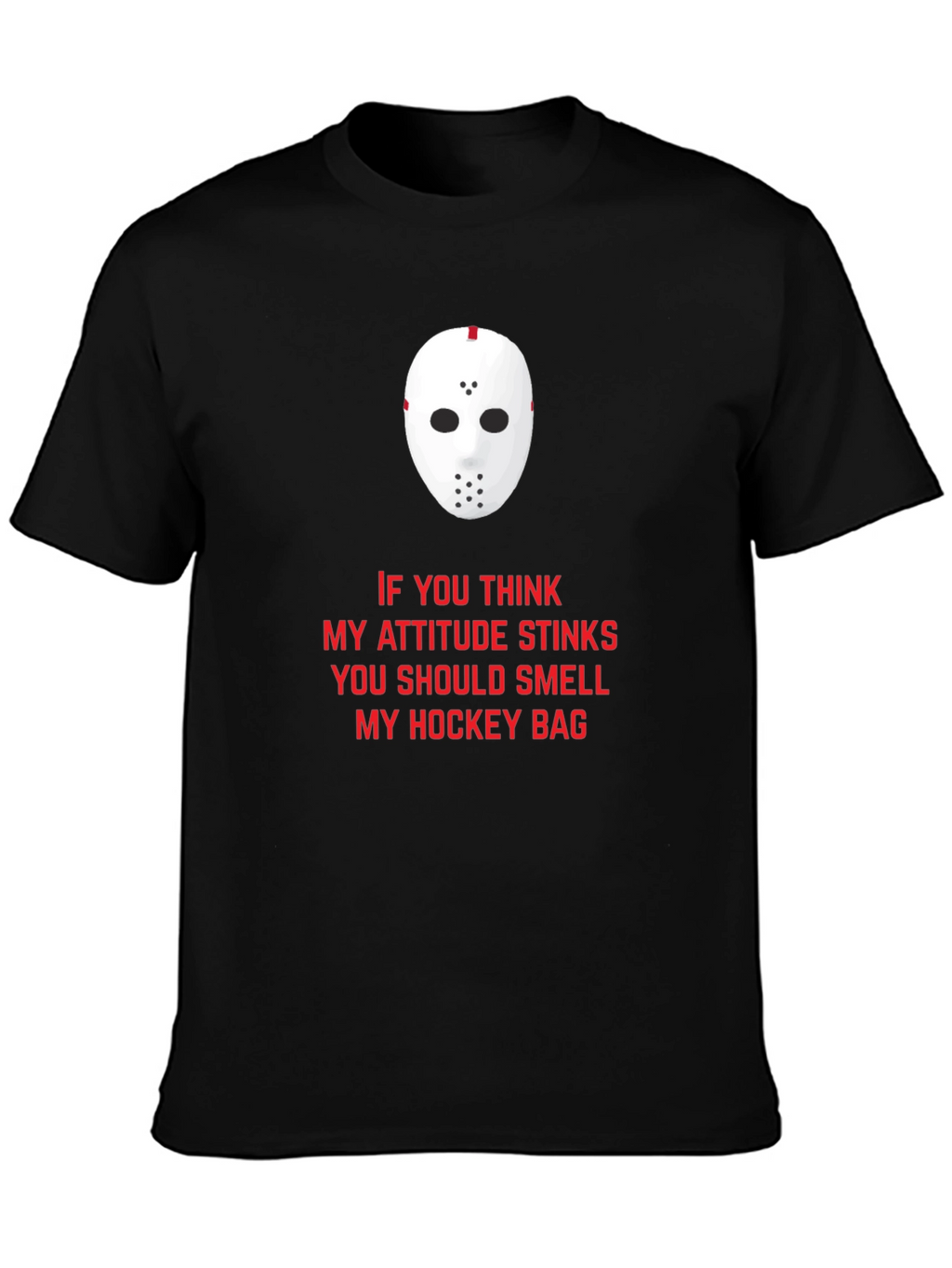 Hockey Attitude Graphic T-Shirt