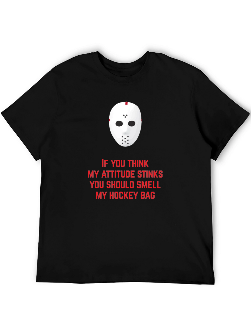 Hockey Attitude Graphic T-Shirt