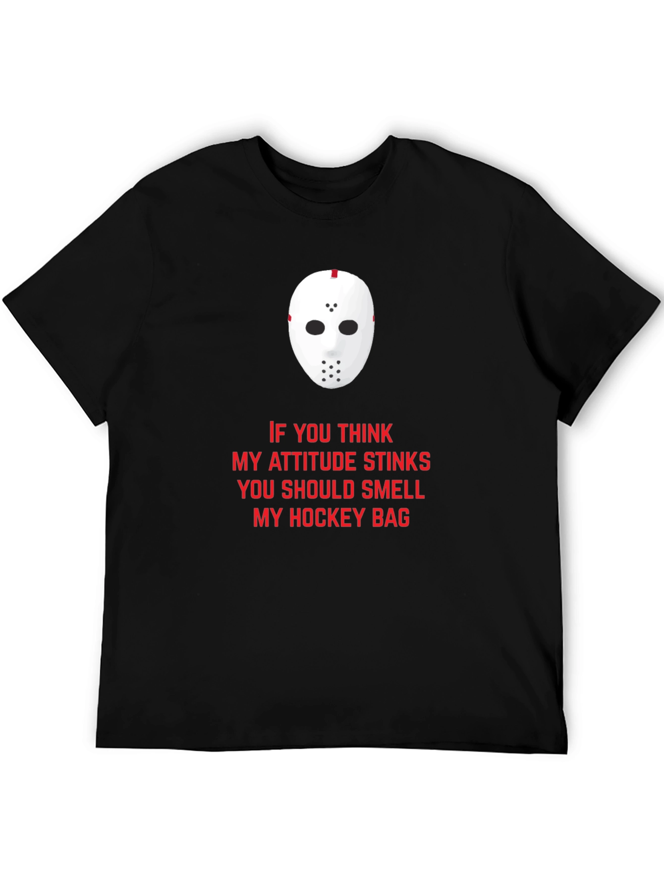 Hockey Attitude Graphic T-Shirt