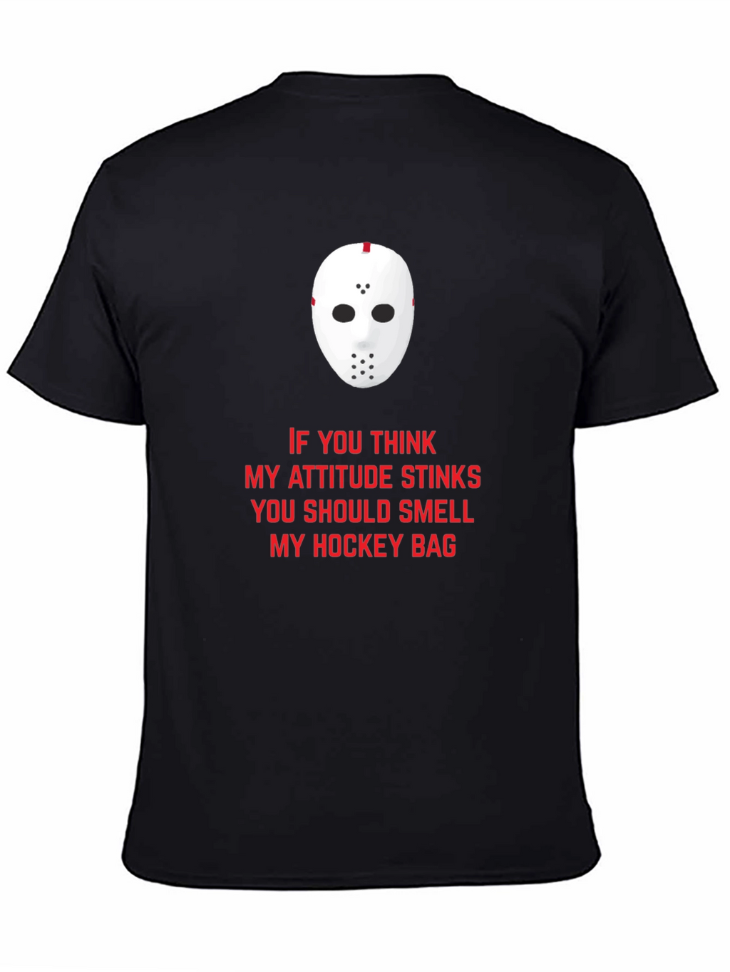 Hockey Attitude Graphic T-Shirt
