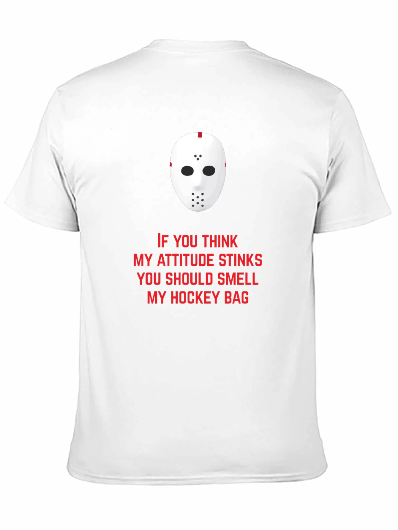 Hockey Attitude Graphic T-Shirt