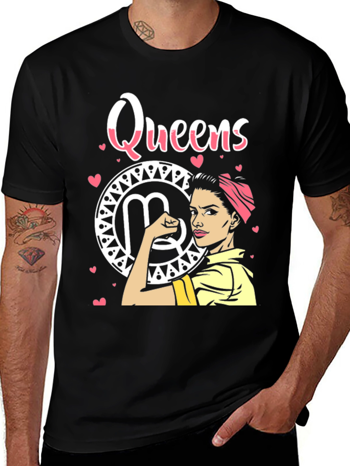 Queens Virgo Zodiac Sign T-Shirt