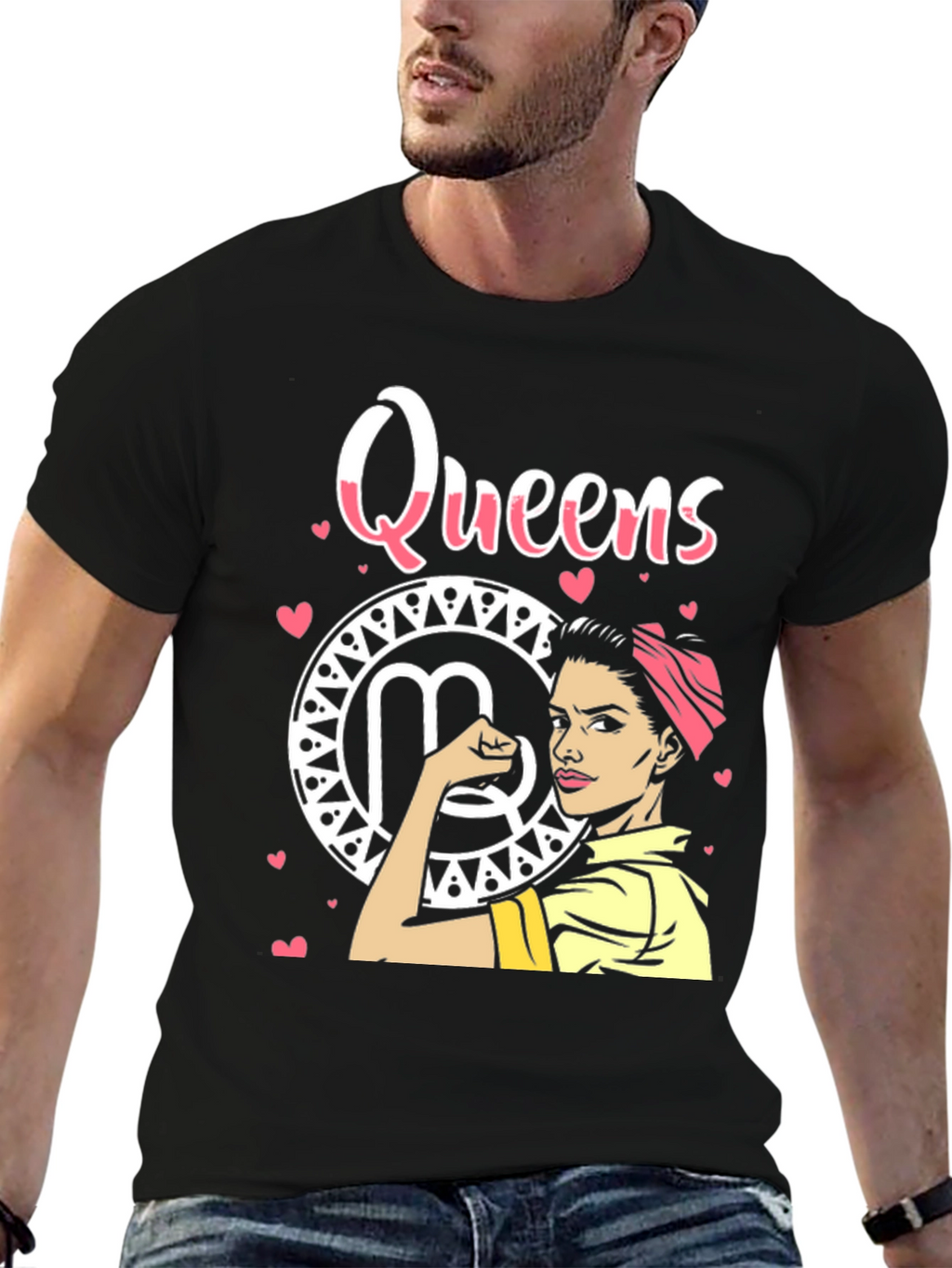 Queens Virgo Zodiac Sign T-Shirt