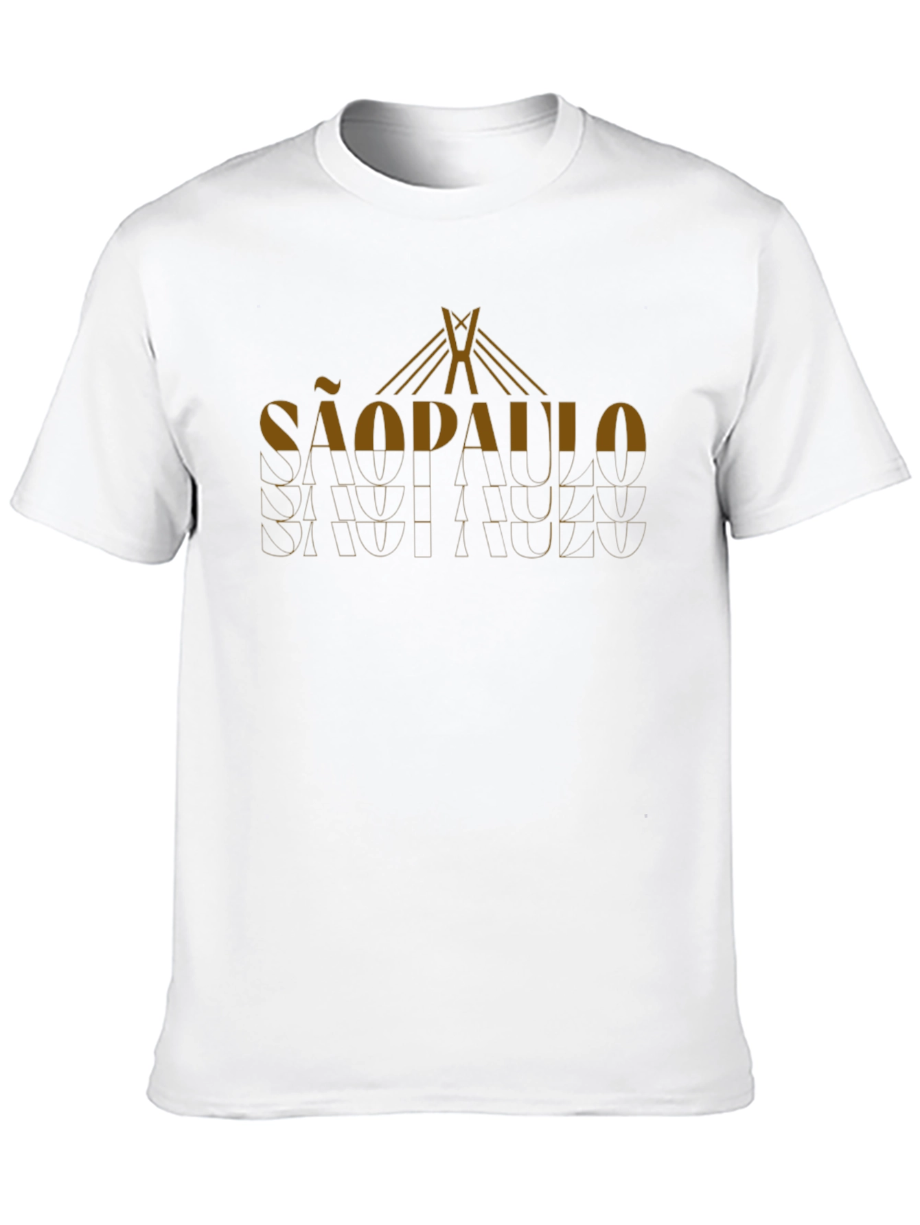 Sao Paulo Graphic Tee - Mens Black T-Shirt