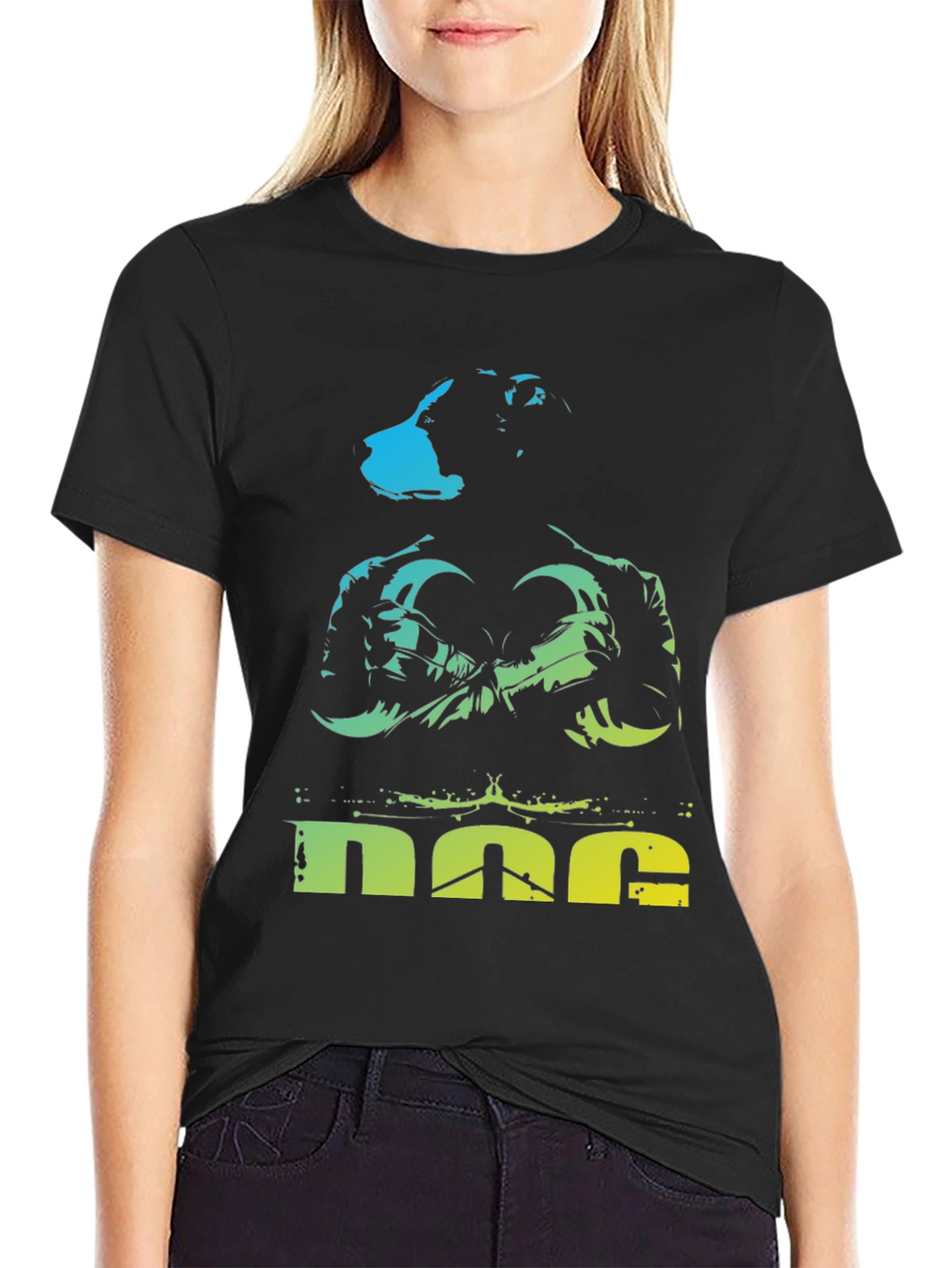 Dog Graphic T-Shirt - Cool Animal Design