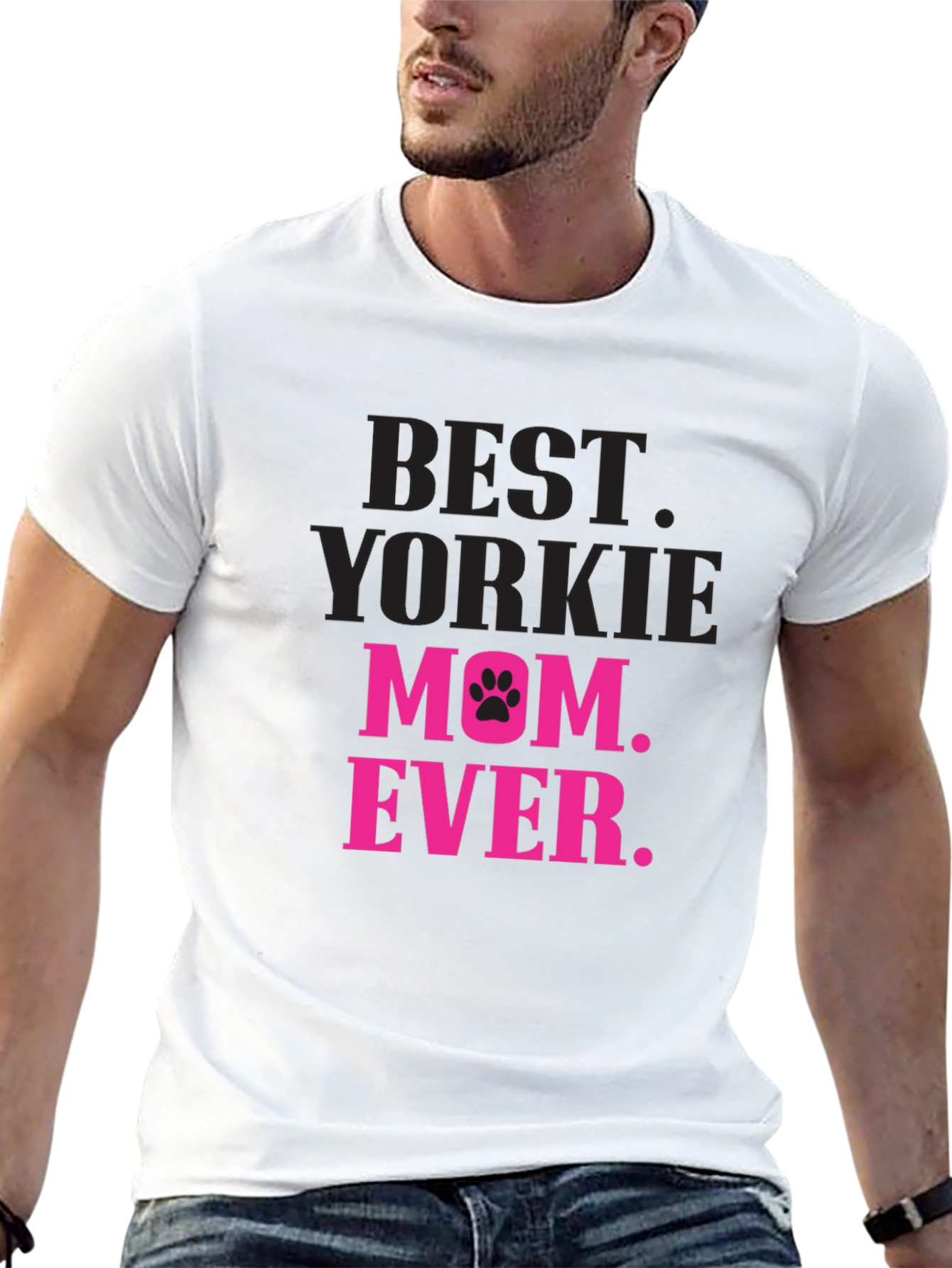 Best Yorkie Mom Ever T-Shirt